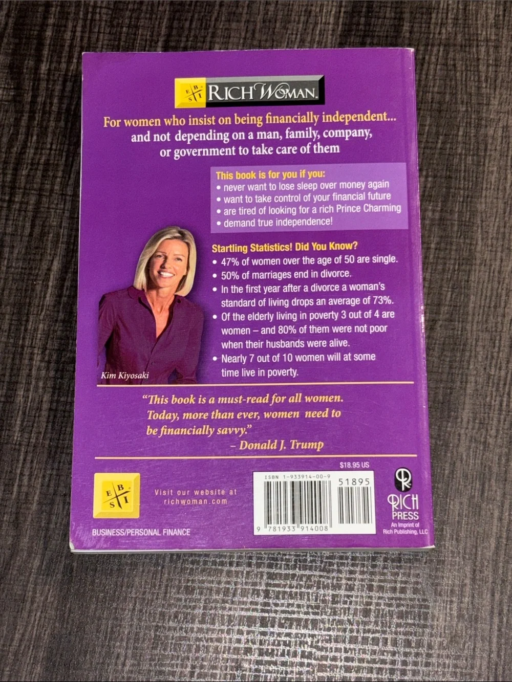 Rich Woman Purple Investing Journal by